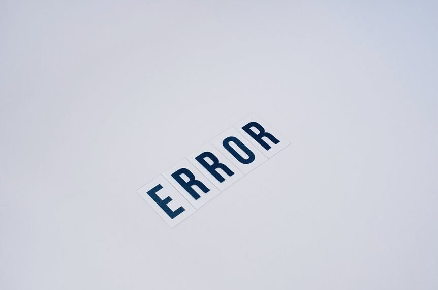 advice for unexpected errors