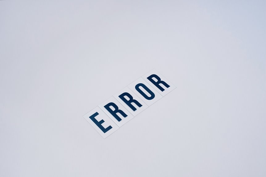 advice for unexpected errors